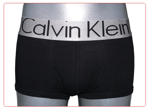 Boxer Calvin Klein Hombre Steel Blateado Negro6